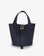 JOYA BUCKET MINI FAUX SUEDE NAVY - REMI/REID