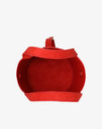 JOYA BUCKET MINI FAUX SUEDE RED - REMI/REID