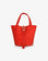 JOYA BUCKET MINI FAUX SUEDE RED - REMI/REID
