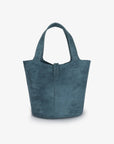 JOYA BUCKET MINI FAUX SUEDE TEAL - REMI/REID