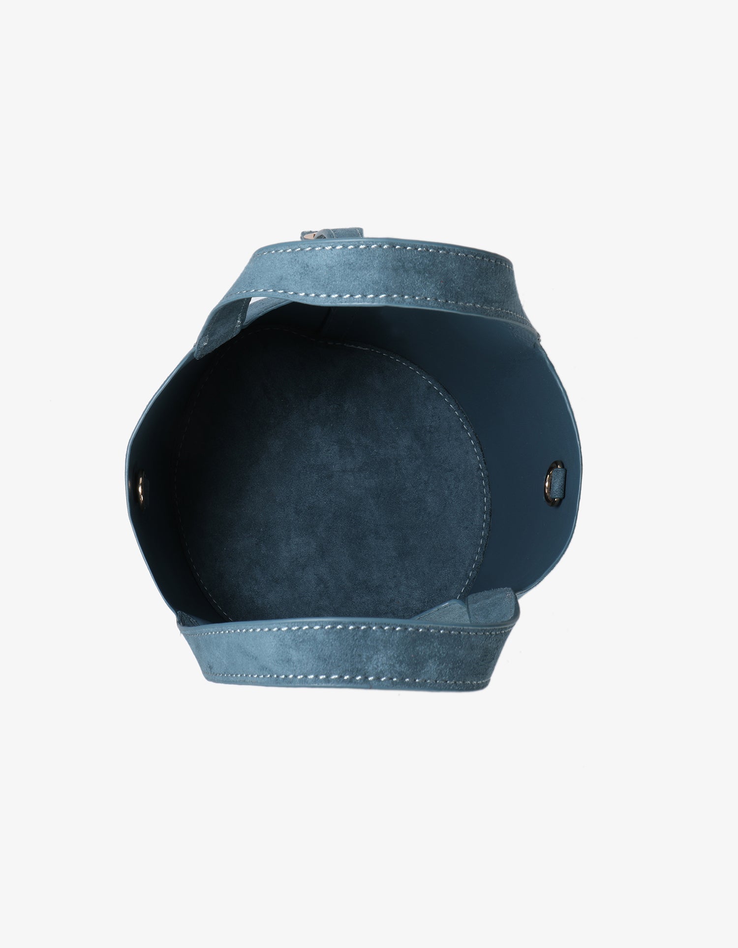 JOYA BUCKET MINI FAUX SUEDE TEAL - REMI/REID