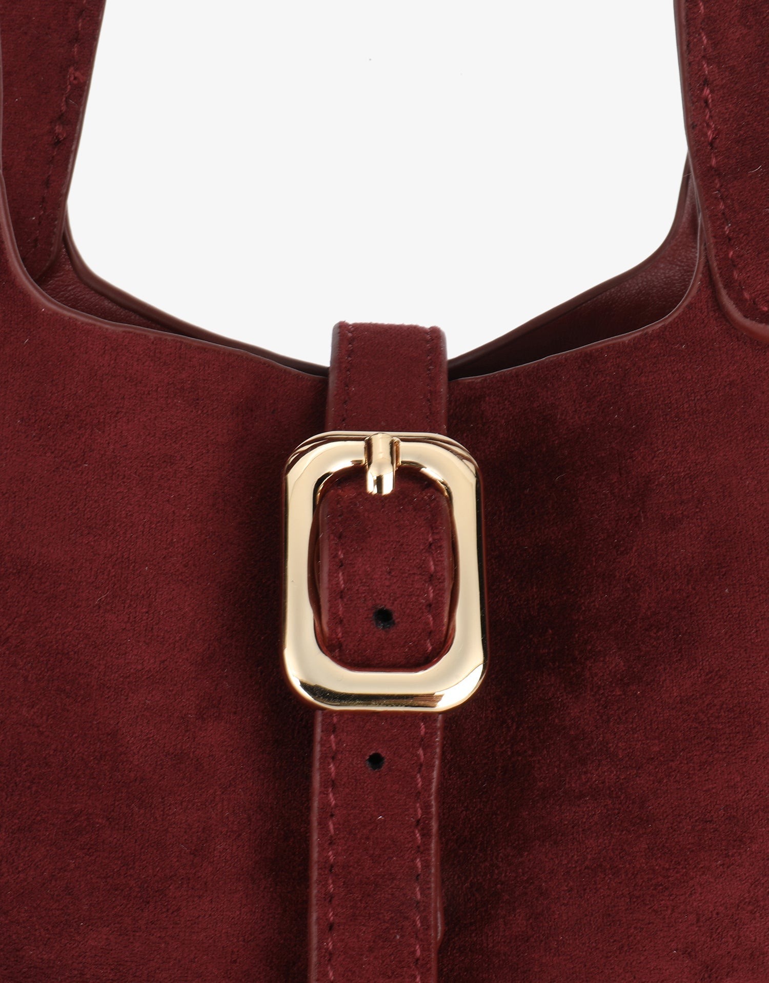 JOYA BUCKET MINI FAUX SUEDE WINE - REMI/REID