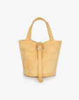 JOYA BUCKET MINI FAUX SUEDE YELLOW - REMI/REID
