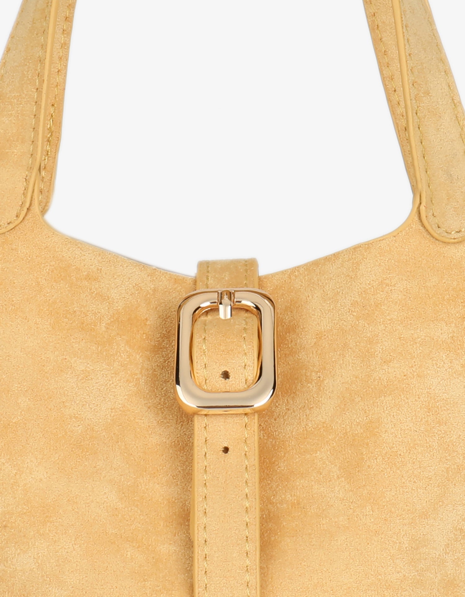 JOYA BUCKET MINI FAUX SUEDE YELLOW - REMI/REID