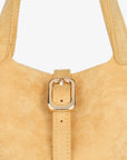 JOYA BUCKET MINI FAUX SUEDE YELLOW - REMI/REID