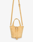 JOYA BUCKET MINI FAUX SUEDE YELLOW - REMI/REID