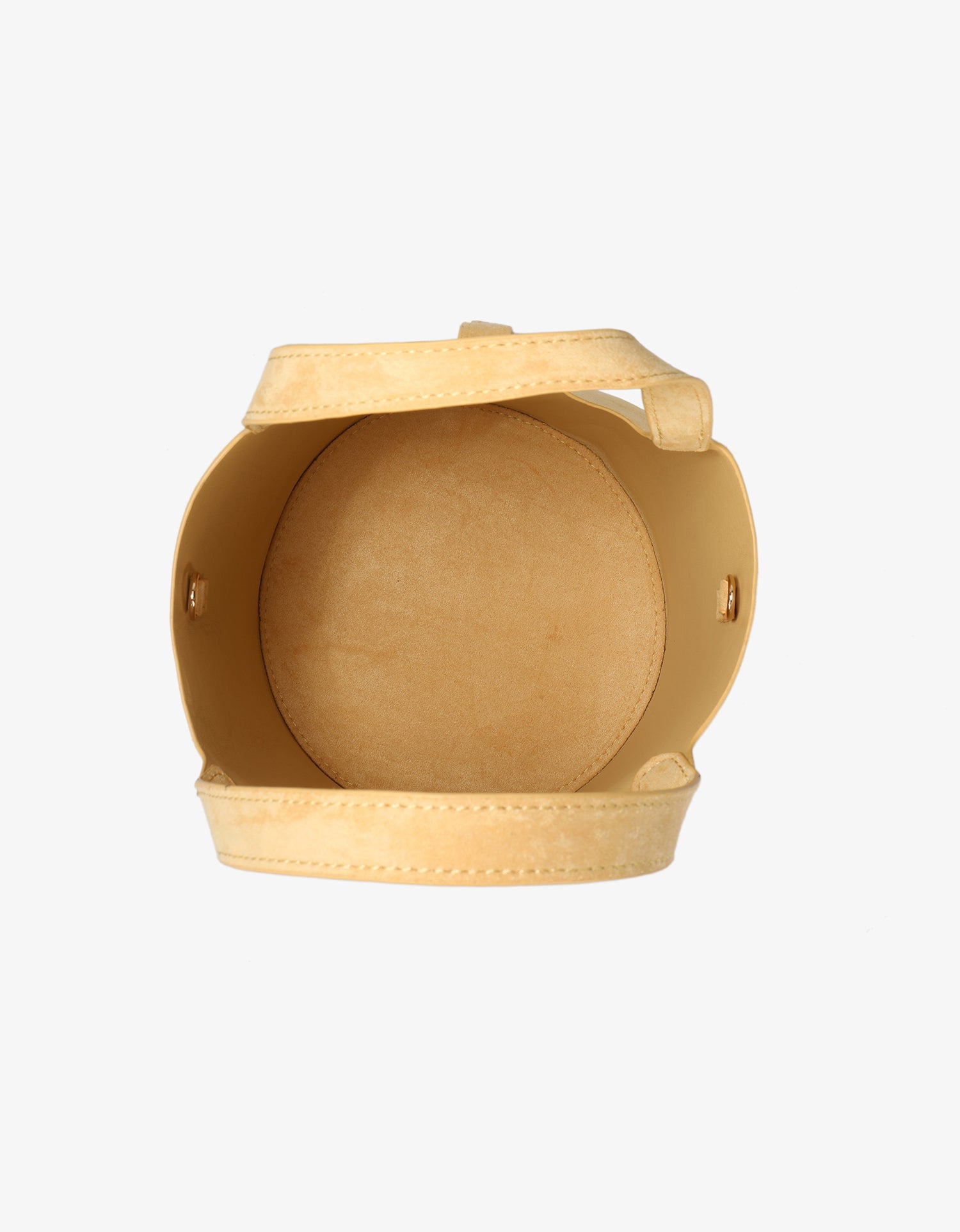 JOYA BUCKET MINI FAUX SUEDE YELLOW - REMI/REID