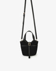 JOYA MINI BUCKET CANVAS BLACK - REMI/REID