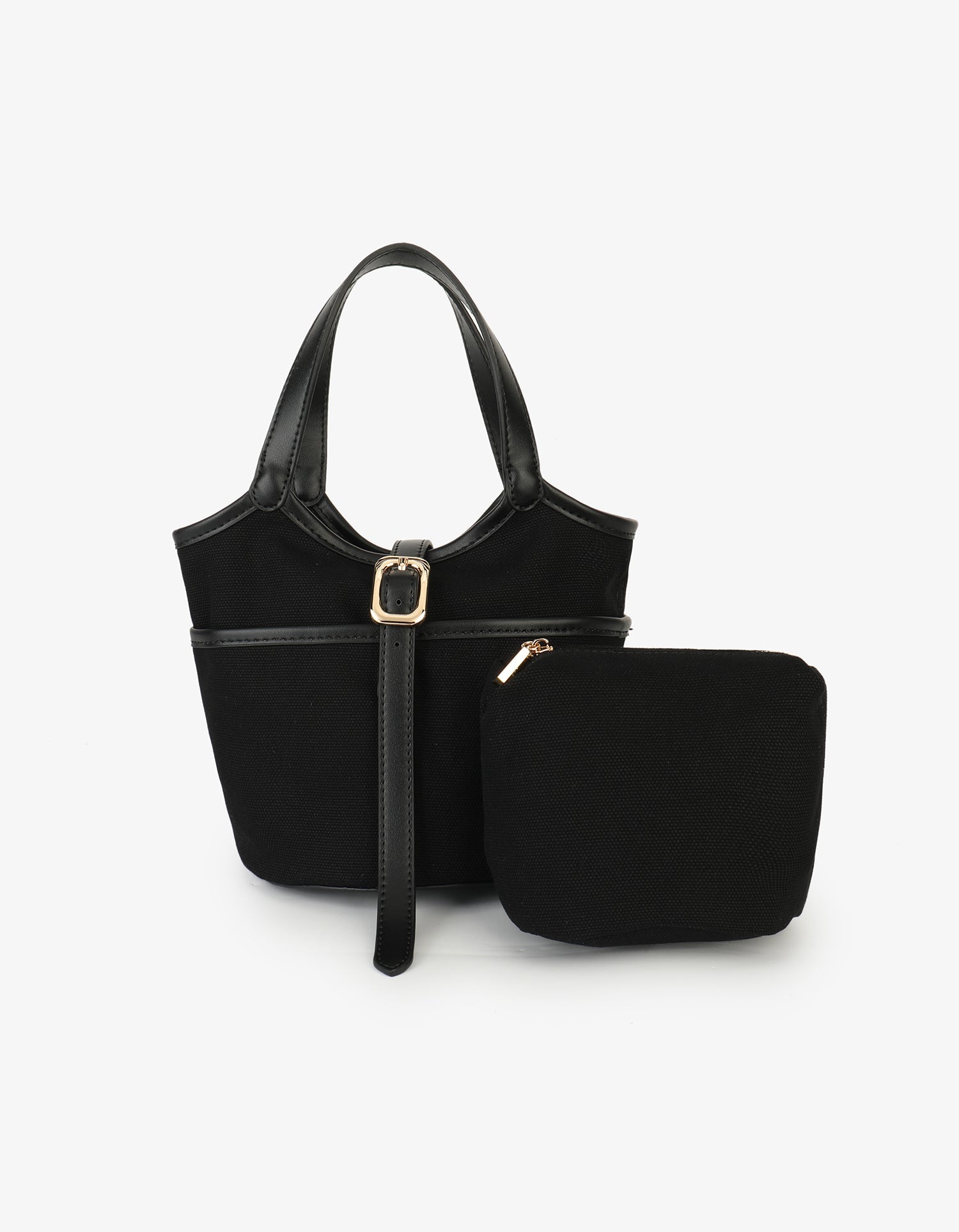 JOYA MINI BUCKET CANVAS BLACK - REMI/REID