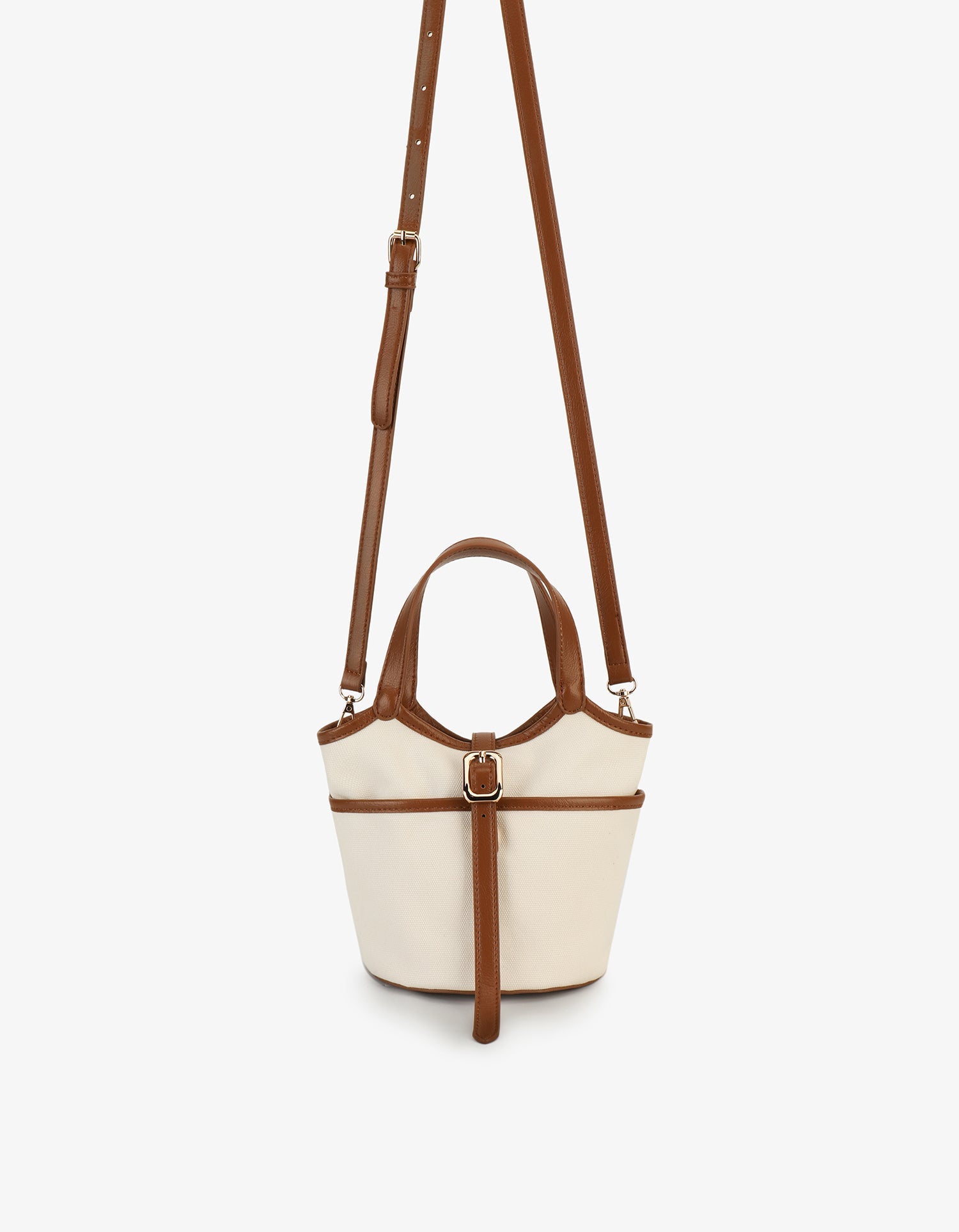 JOYA MINI BUCKET CANVAS CREAM - REMI/REID