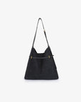 KENNEDY SHOULDER FAUX SUEDE BLACK - REMI/REID