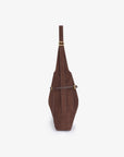 KENNEDY SHOULDER FAUX SUEDE CHOCOLATE - REMI/REID