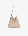KENNEDY SHOULDER FAUX SUEDE GREY - REMI/REID