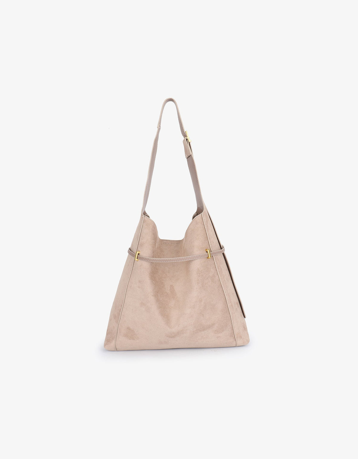 KENNEDY SHOULDER FAUX SUEDE GREY - REMI/REID