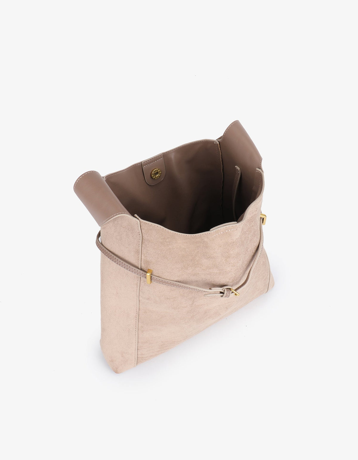 KENNEDY SHOULDER FAUX SUEDE GREY - REMI/REID