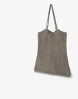 KETUT METALLIC KNIT SHOULDER BAG PLATINUM - REMI/REID