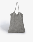 KETUT METALLIC KNIT SHOULDER BAG SILVER VARIATION - REMI/REID