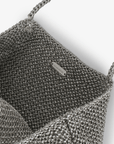 KETUT METALLIC KNIT SHOULDER BAG SILVER VARIATION - REMI/REID