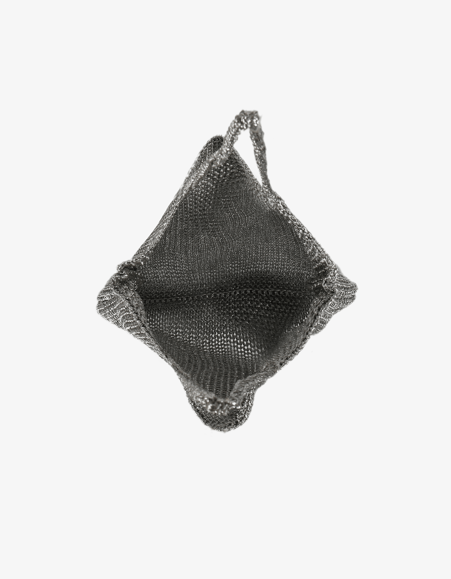 KETUT METALLIC KNIT SHOULDER BAG SILVER VARIATION - REMI/REID
