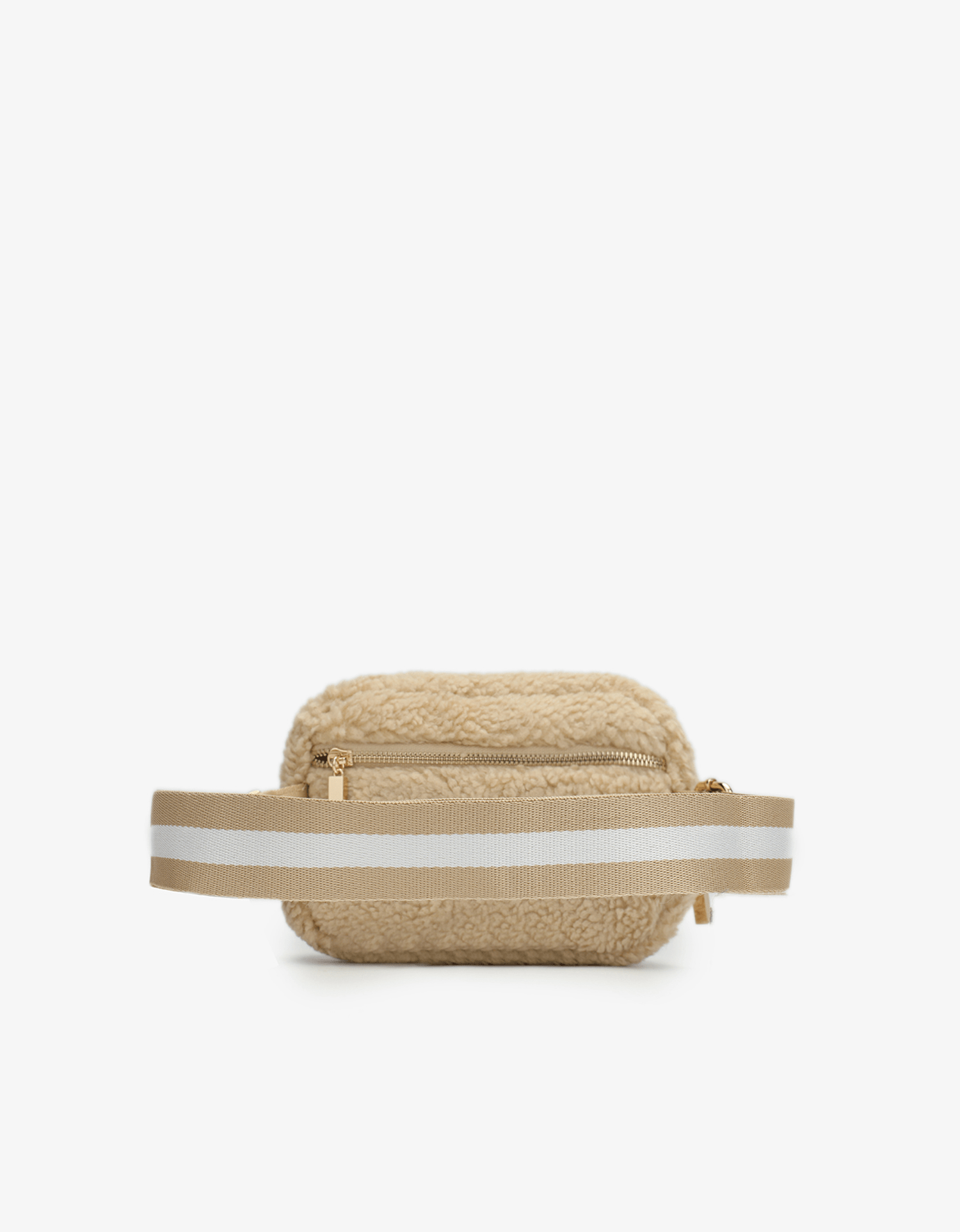 LIBBIE FLEECE BELT BAG CREAM - REMI/REID