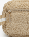 LIBBIE FLEECE BELT BAG CREAM - REMI/REID