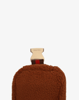 LIBBIE FLEECE BELT BAG RUST - REMI/REID