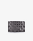 LINDY CLUTCH WOVEN LARGE ANTHRACITE - REMI/REID