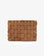 LINDY CLUTCH WOVEN LARGE FAUX SUEDE CAMEL - REMI/REID