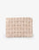 LINDY CLUTCH WOVEN LARGE FAUX SUEDE FOUNDATION - REMI/REID