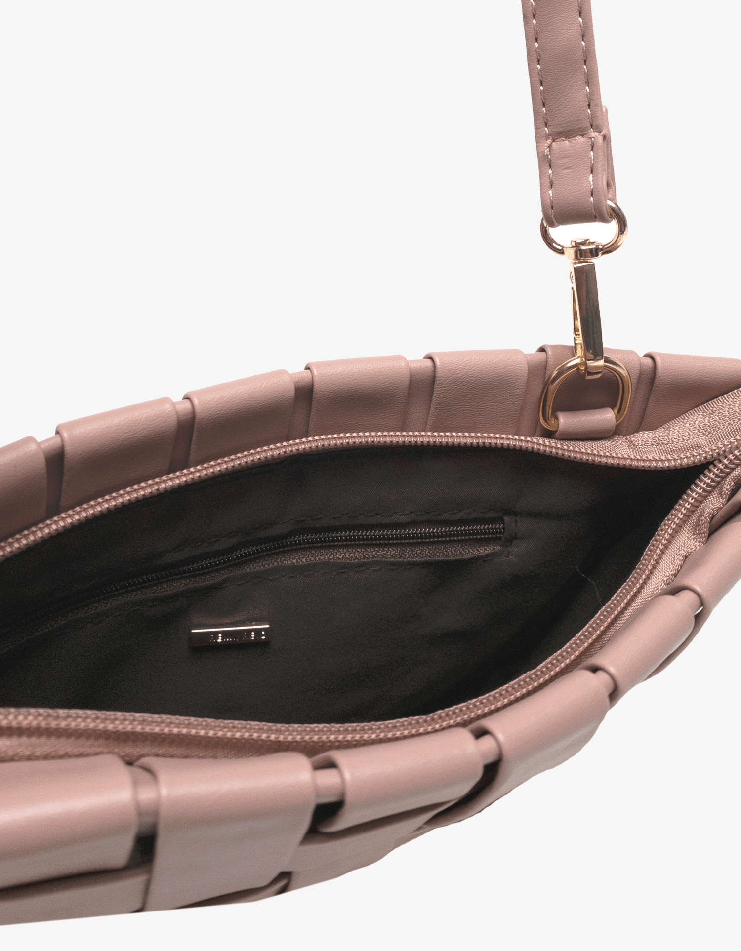 LINDY CLUTCH WOVEN LARGE ROSE - REMI/REID