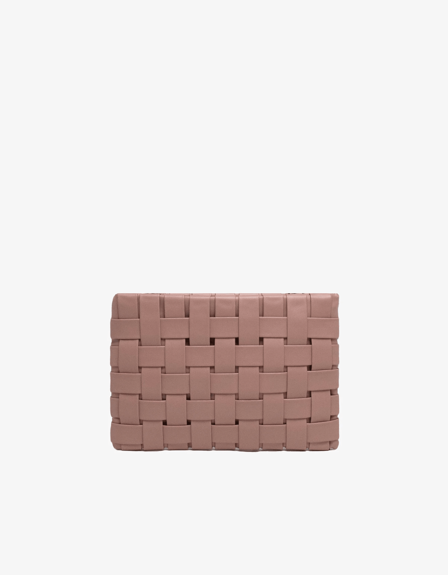 LINDY CLUTCH WOVEN LARGE ROSE - REMI/REID