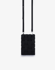 LINDY WOVEN CELLPHONE BLACK - REMI/REID