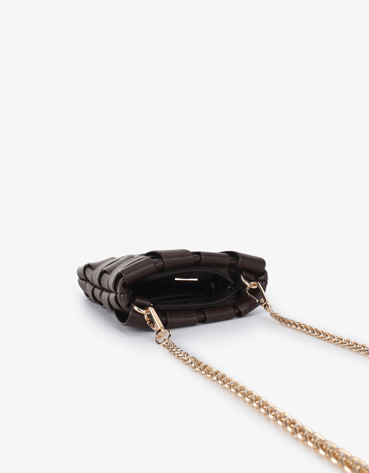LINDY WOVEN CELLPHONE ESPRESSO - REMI/REID