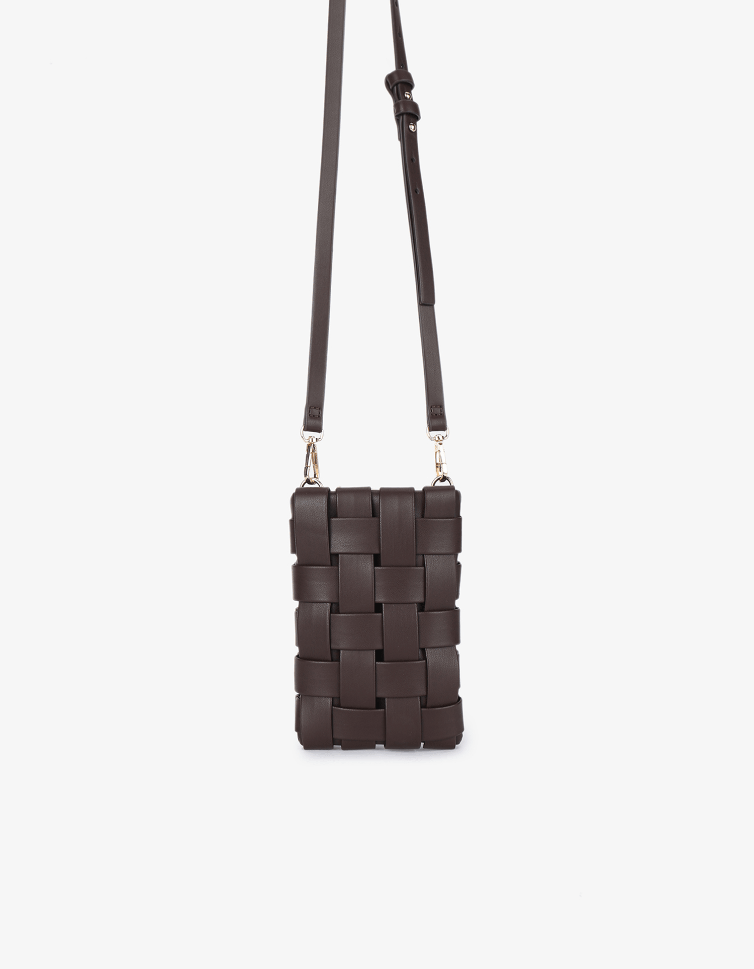LINDY WOVEN CELLPHONE ESPRESSO - REMI/REID