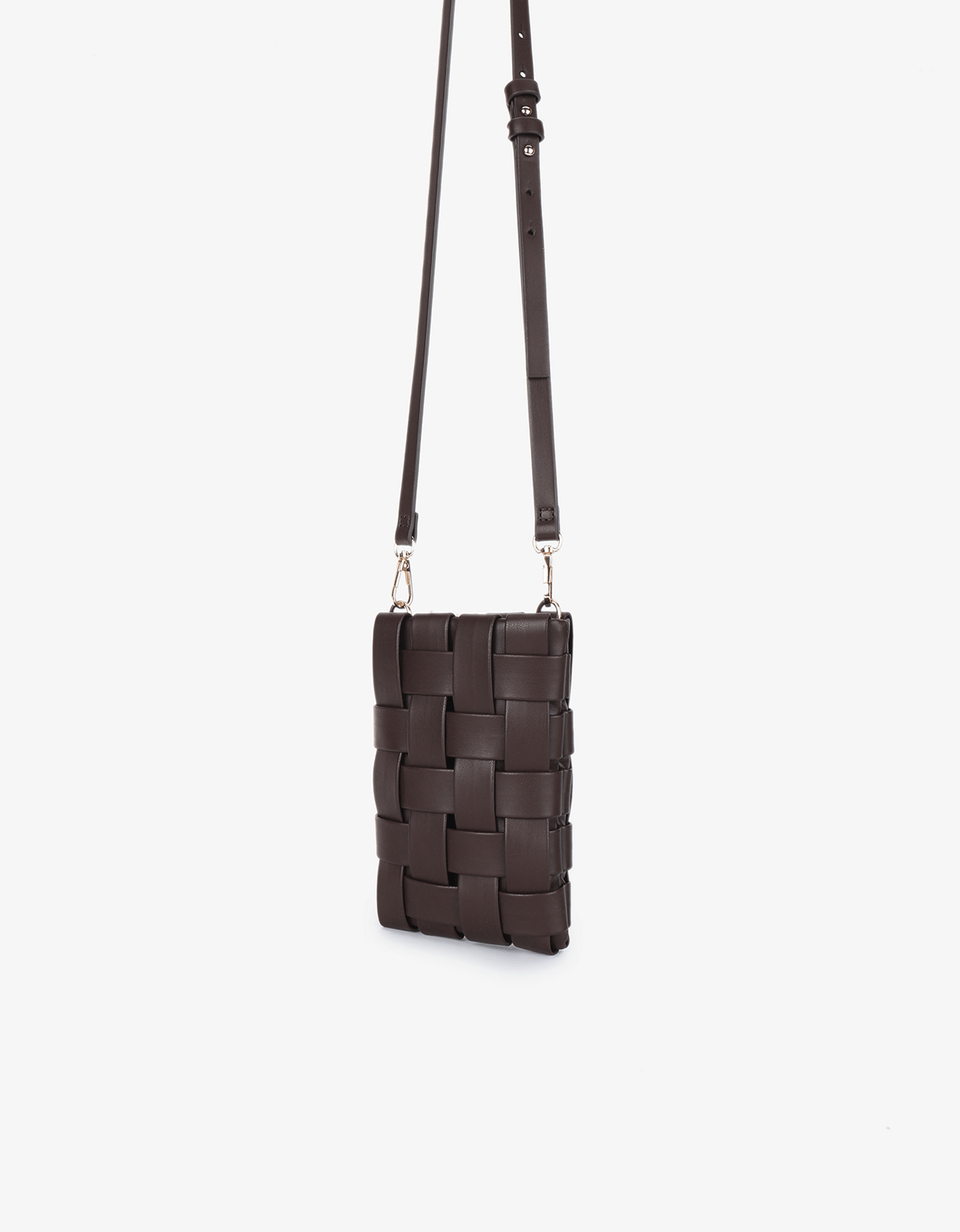 LINDY WOVEN CELLPHONE ESPRESSO - REMI/REID
