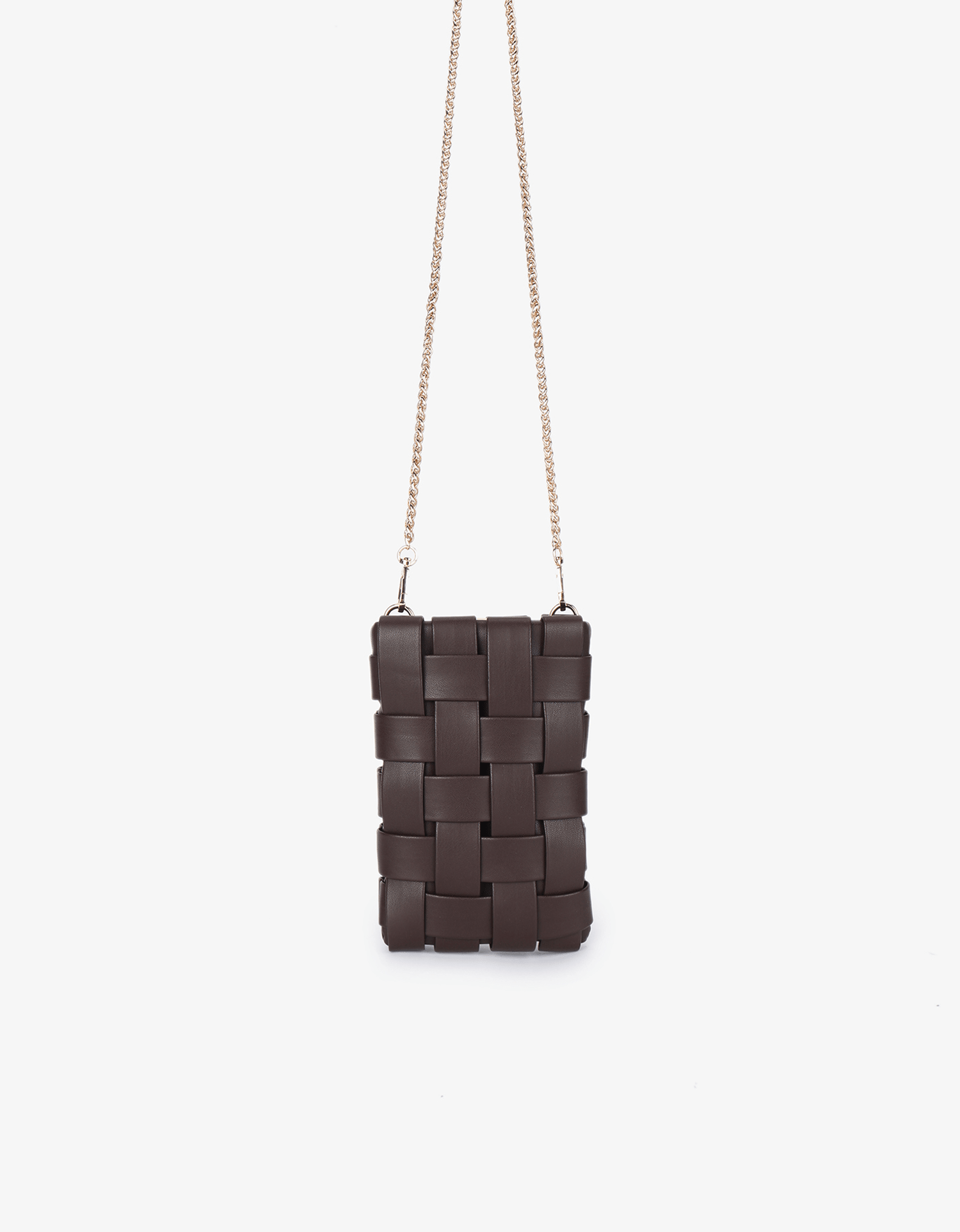 LINDY WOVEN CELLPHONE ESPRESSO - REMI/REID