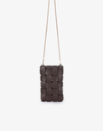 LINDY WOVEN CELLPHONE ESPRESSO - REMI/REID