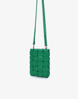 LINDY WOVEN CELLPHONE GREEN - REMI/REID
