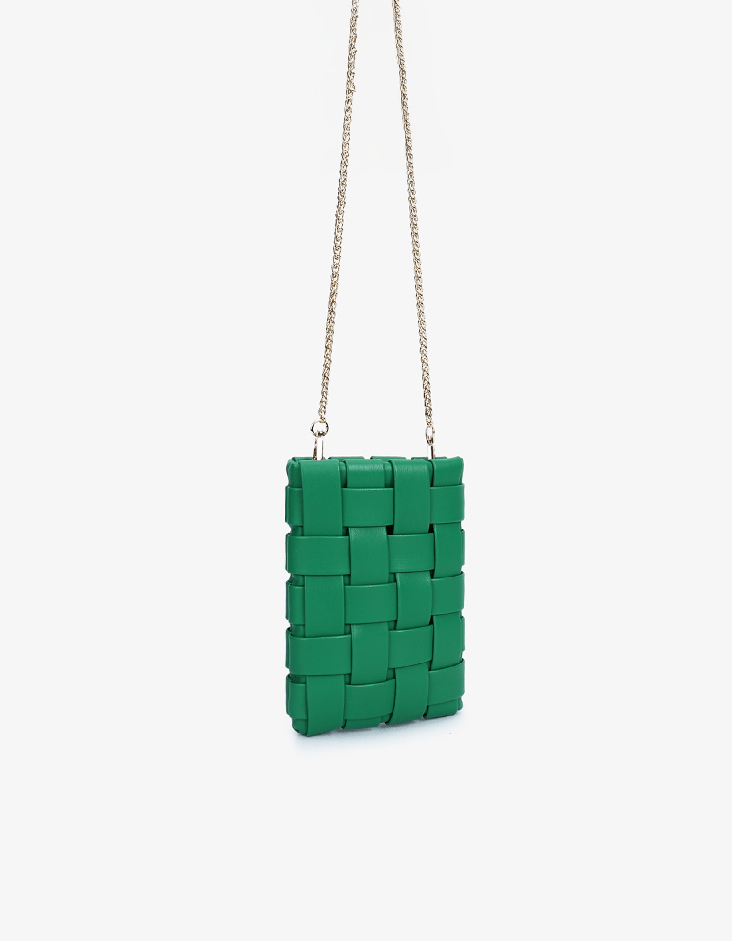 LINDY WOVEN CELLPHONE GREEN - REMI/REID