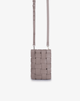 LINDY WOVEN CELLPHONE LIGHT TAN - REMI/REID