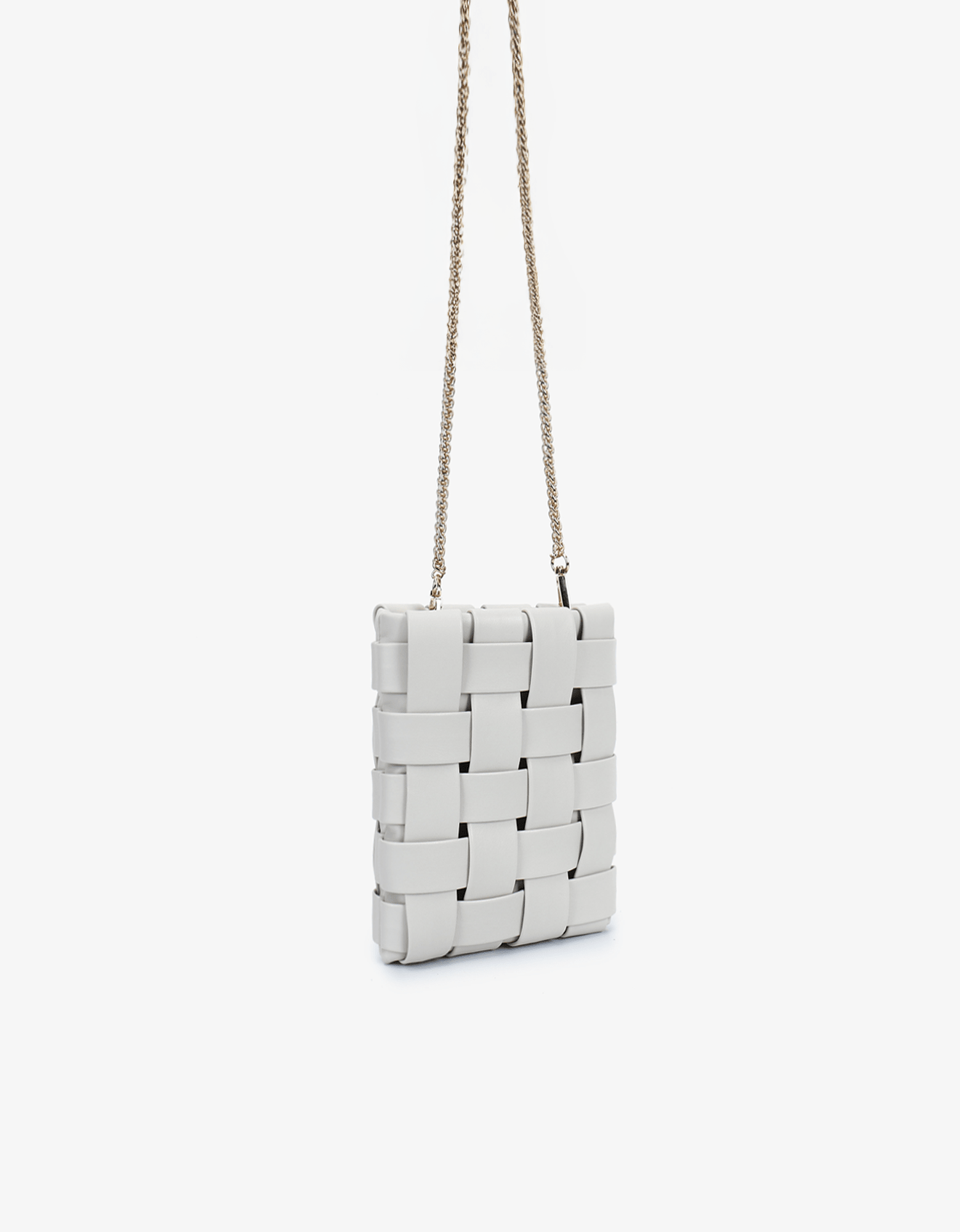 LINDY WOVEN CELLPHONE OFF - WHITE - REMI/REID