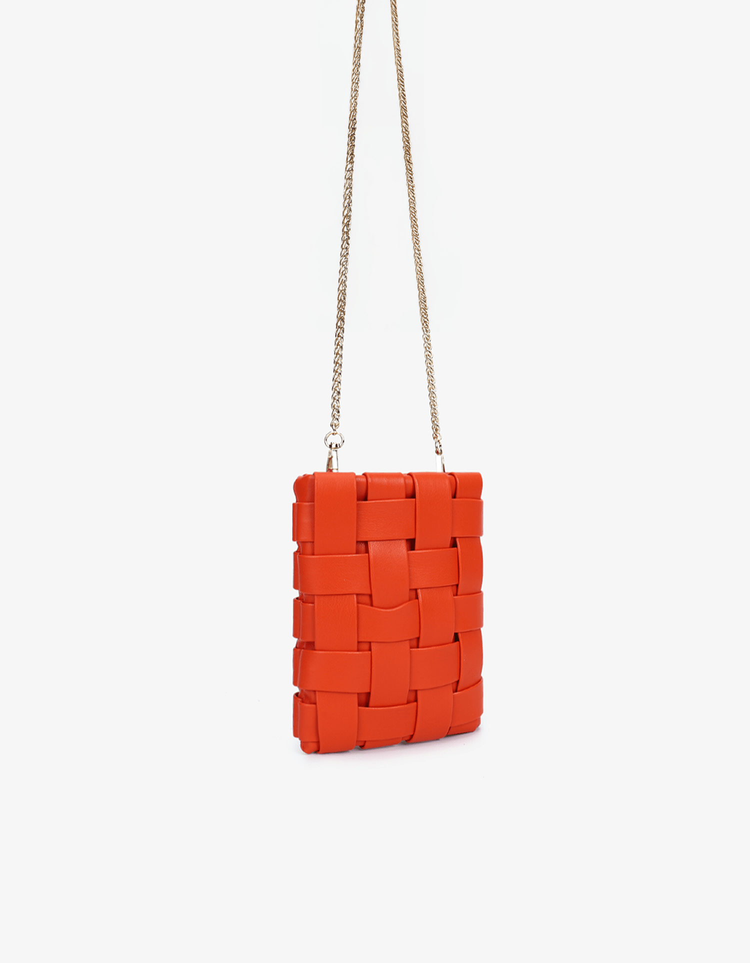 LINDY WOVEN CELLPHONE ORANGE - REMI/REID