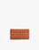 LINDY WOVEN CLUTCH SMALL APRICOT - REMI/REID