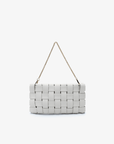 LINDY WOVEN CLUTCH SMALL OFF - WHITE - REMI/REID