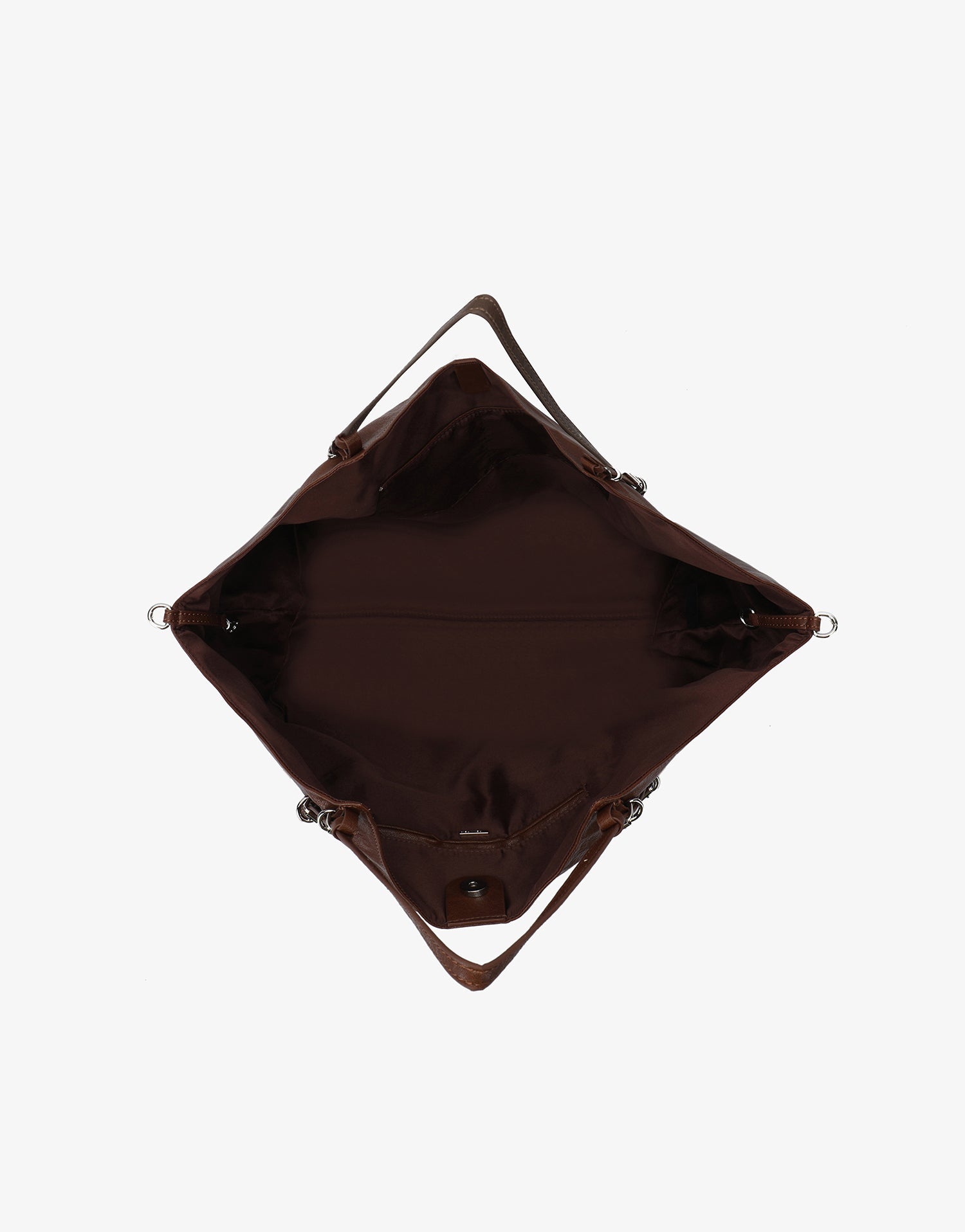 MAZIE TOTE LARGE BROWN - REMI/REID