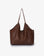MAZIE TOTE LARGE BROWN - REMI/REID