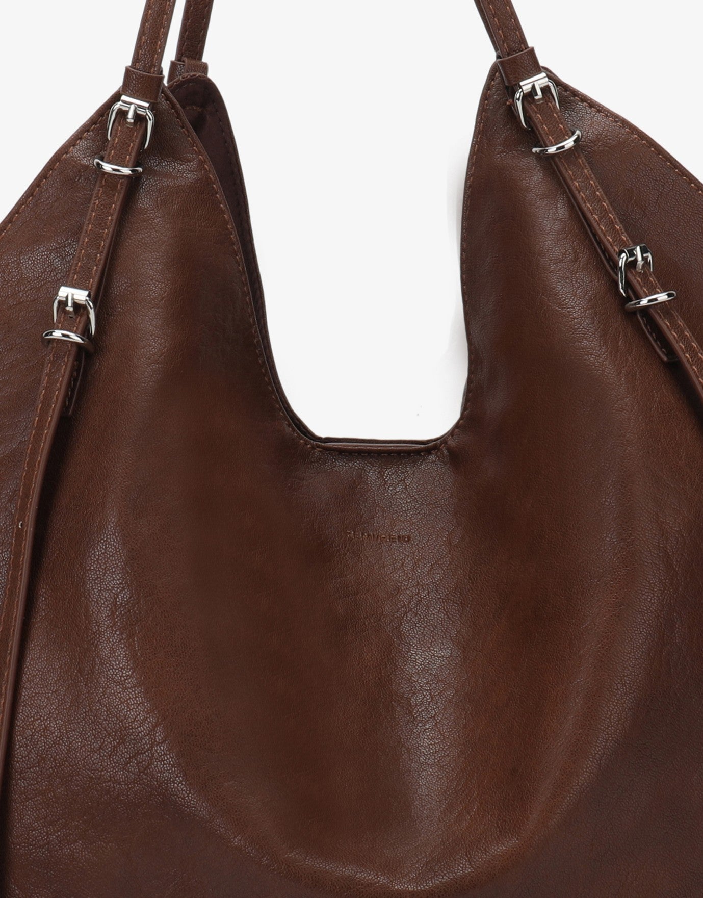 MAZIE TOTE LARGE BROWN - REMI/REID