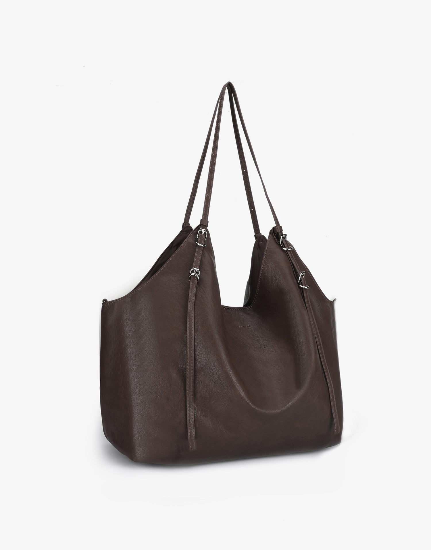 MAZIE TOTE LARGE ESPRESSO - REMI/REID