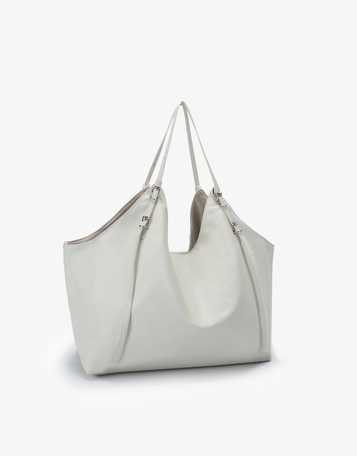 MAZIE TOTE LARGE OFF WHITE - REMI/REID