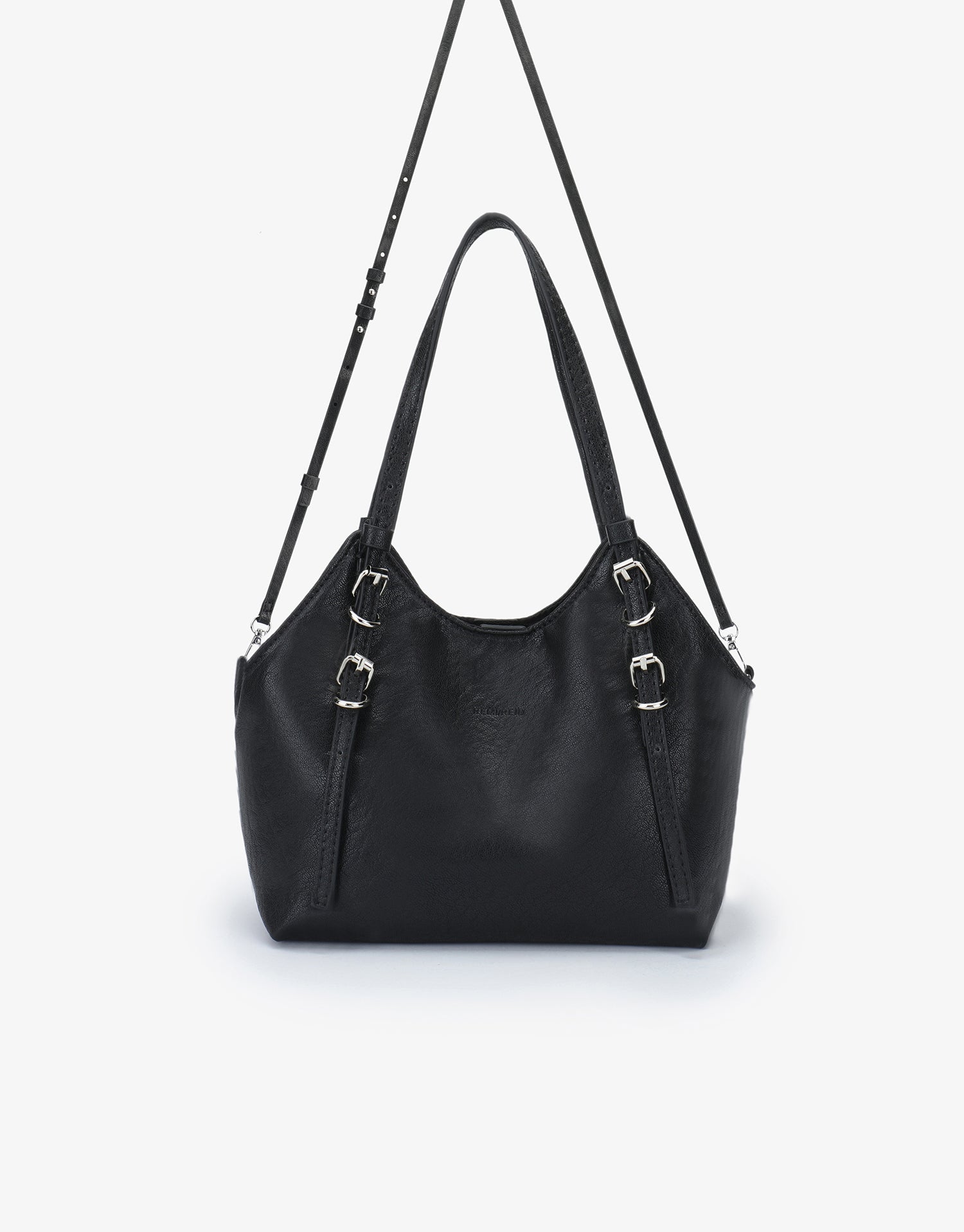 MAZIE TOTE SMALL BLACK - REMI/REID